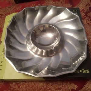 Wilton Armetale Eddy Chip and Dip